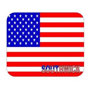  US Flag   Southwick, Massachusetts (MA) Mouse Pad 