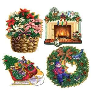  Christmas Holiday Cutouts Case Pack 264 