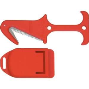  Fox USMC Knives 64022RD T Handle Rescue Knife with Red 