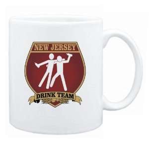 New  New Jersey Drink Team Sign   Drunks Shield  Mug 