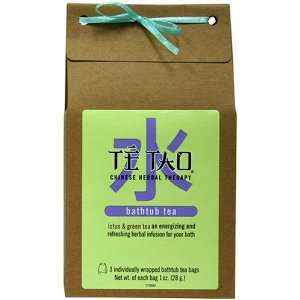   Tao Bathtub Tea with Lotus & Green Tea, 3   1 oz (28 g) bags Beauty