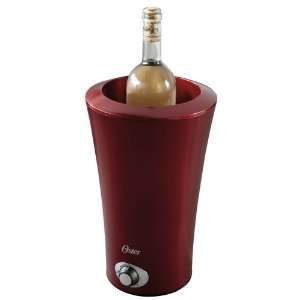  Oster FPSTBW8451 Quick Chilling Wine Chiller, Merlot with 