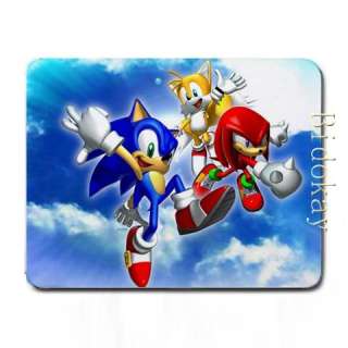 e481 Mouse Pad Mousepad Sonic the Hedgehog & Heroes  