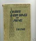 favorite radio songs and poems lillenas 