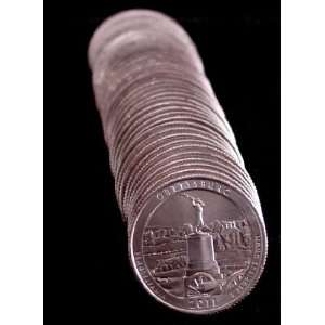 2011 D Pennsylvania Gettysburg National Park Quarter Roll 40 Coins Gem 