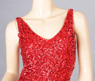 Evening Cocktail Party Club Shine Sequin Dress S M 809  