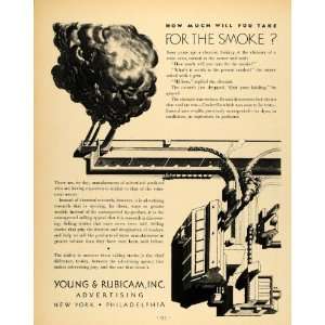  1930 Ad Young Rubicam Advertising Clarence Peter Helck 