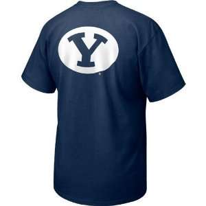  BYU Cougars 2010 Practice T Shirt (Navy) Sports 