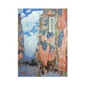  Childe Hassam   Fourth Of July Giclee