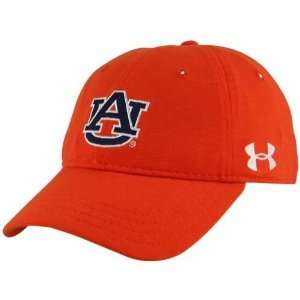  Under Armour Auburn Tigers Orange Tech Hat Sports 