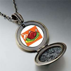  Sizzling Delicious Turkey Pendant Necklace Pugster 