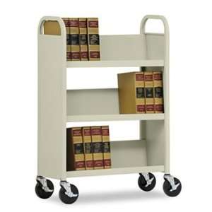  Sandusky® Three Shelf Single Sided Book Cart CART,BOOK,3 