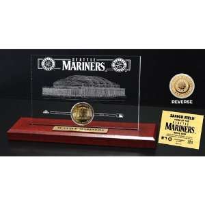  Highland Mint MLB Seattle Mariners Safeco Field Gold Coin 