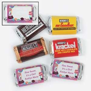30 Personalized Sweet Treat Mini Candy Bar Stickers   Candy & Candy 