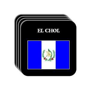  Guatemala   EL CHOL Set of 4 Mini Mousepad Coasters 