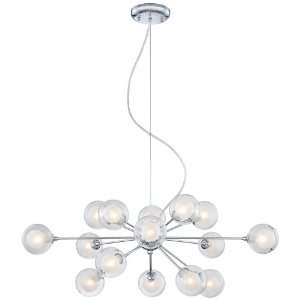  Possini Glass Orbs15 Light Pendant Chandelier