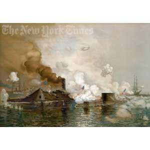 Monitor & Merrimac, First Fight Between Ironclads 