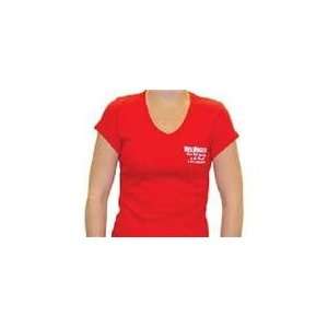  Womens HeliProz T shirt Size (M) Red