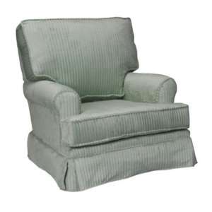  The Rockabye Glider Co Square Back Glider Sage Chenille 