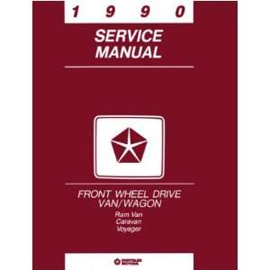    1990 TOWN & COUNTRY CARAVAN VOYAGER Service Manual Book Automotive