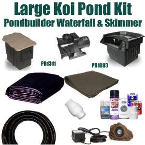   Pondbulder 8 Crystal Skimmer & 22 Elite Pondbuilder Waterfall LP6