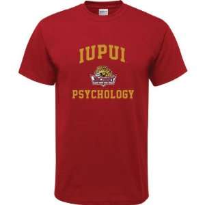   Jaguars Cardinal Red Youth Psychology Arch T Shirt