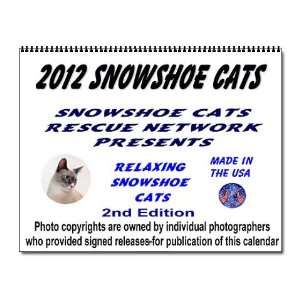  Snowshoe Cat Pets Wall Calendar by  Office 