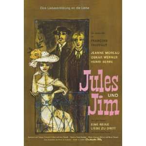  Jules and Jim Movie Poster (27 x 40 Inches   69cm x 102cm 