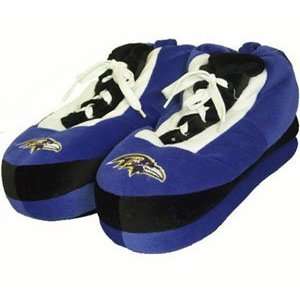  Ravens Wrapped Logo Sneaker Slippers   Large