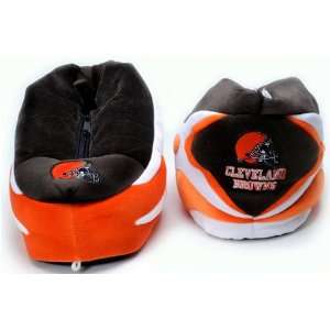    Cleveland Browns Plush NFL Sneaker Slippers