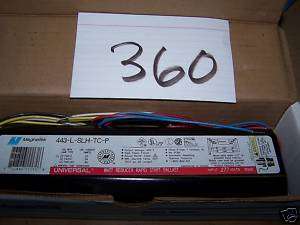 443 L SLH TC P Florecent Light Ballast LOT OF 7  