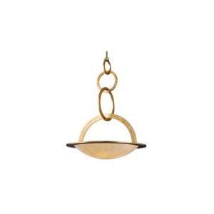  CIRQUE 5LT INVERTED PENDANT BROWN SUEDE