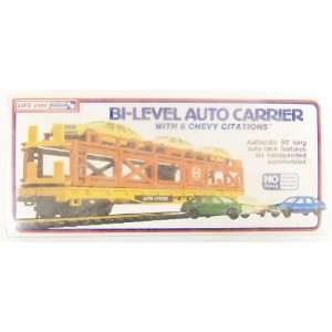  Bi Level Auto Carrier With 6 Chevy Citations Toys & Games