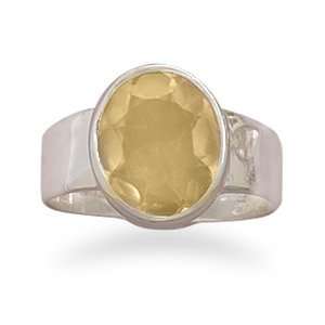  Oval Citrine Ring Jewelry