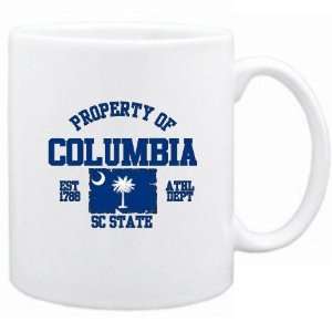 New  Property Of Columbia / Athl Dept  South Carolina Mug Usa City 
