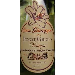  2011 San Giuseppe Pinot Grigio 750ml Grocery & Gourmet 