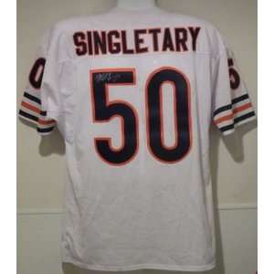 Mike Singletary Autographed/Hand Signed Chicago Bears 