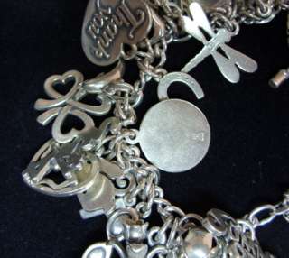 James Avery Sterling Silver HUGE CHARM BRACELET WITH 51 CHARMS MANY 