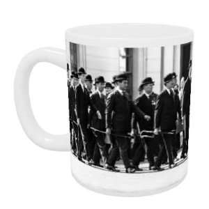 Civil Servants on parade. Circa 1970   Mug   Standard Size