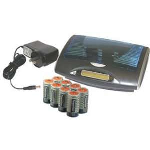 CH V9688 Computer Controlled Superfast Universal LCD Smart Charger + 8 