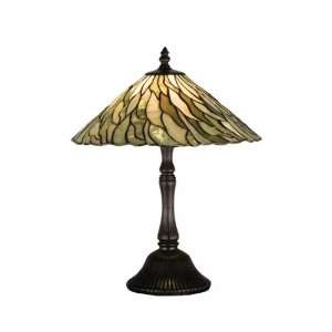   Jadestone Willow   Accent Lamp, Mahogany Bronze