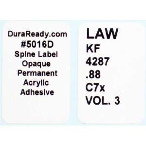  Small Paper Dymo Compatible Spine Labels
