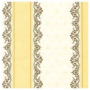  Yellow Stripe Fabric Arts, Crafts & Sewing