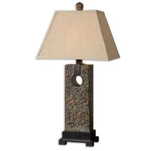  Bibiana Lamp by Uttermost   Distressed Bronze With 