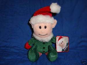 Christmas Elf Elvin Plush  Exclusive 2007 W/Tags  