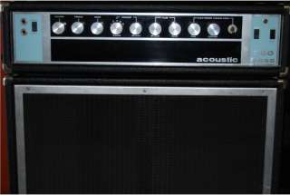 Vintage Acoustic 360 Guitar Bass Power Amplifier Speaker James Brown 