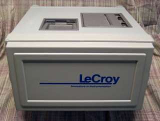 Visit the LeCroy website for the full manual and detailed specs http 