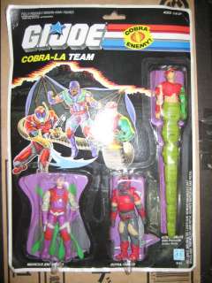 1987 GI JOE Vintage Cobra La team set mosc rare  