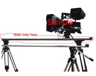 DSLR Camera Track Dolly Slider Video Stabilization System + Tripod 