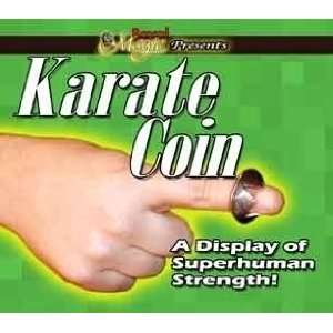  Karate Coin   Money / Close Up / Street / Magic Tr Toys & Games